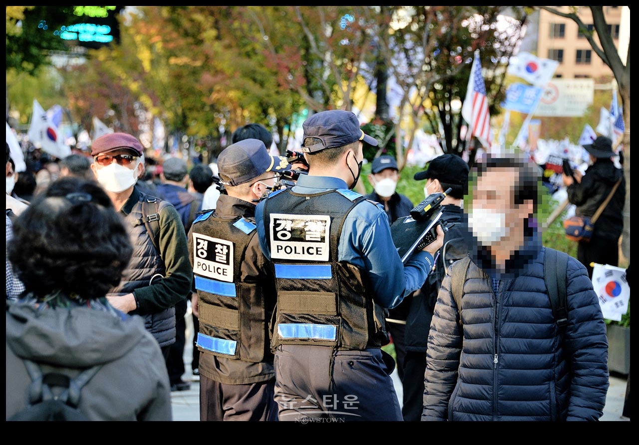 광화문을 완전 점령한 애국우파국민들