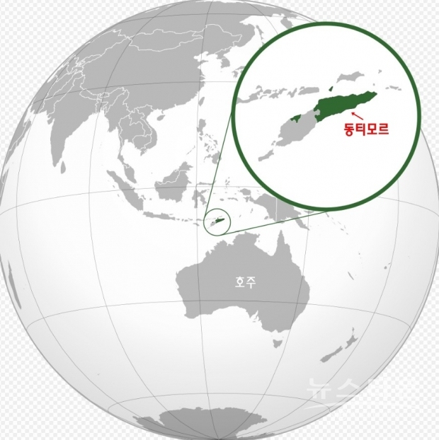 동티모르 위치