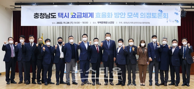 충청남도 택시 요금체계 효율화 방안 모색 의정토론회