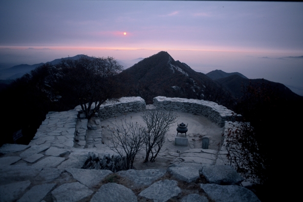 강화군 마니산 일출