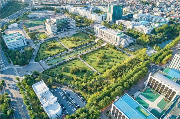 인하대학교 전경