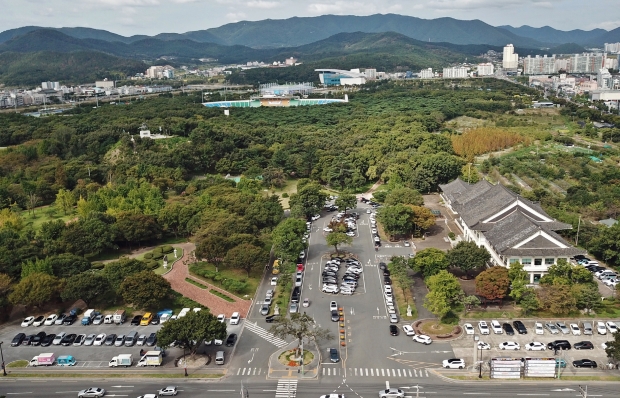 경주 황성공원 전경