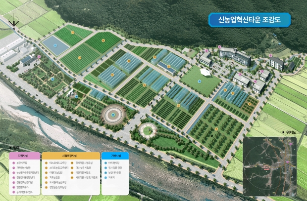경주 신농업혁신타운 조감도