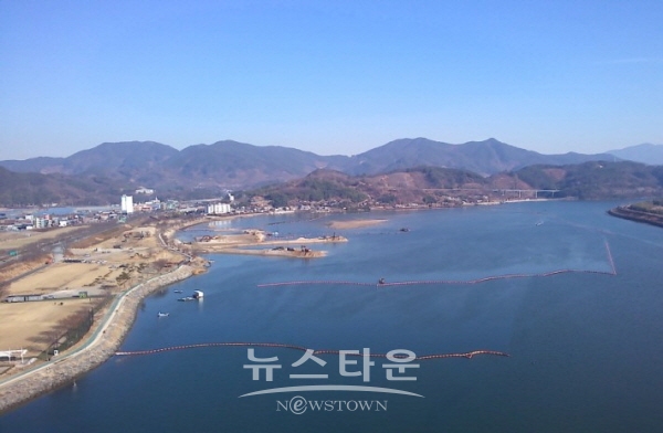 섬진강 준설