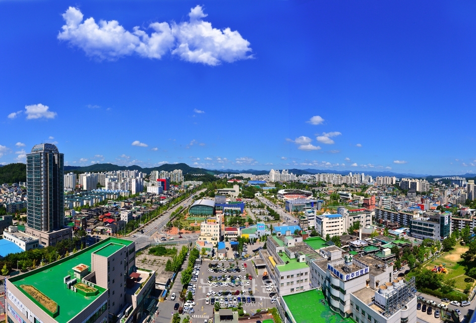 원주 서원주지역전경