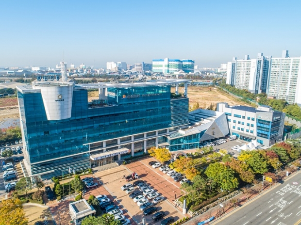 옹진군청사 전경