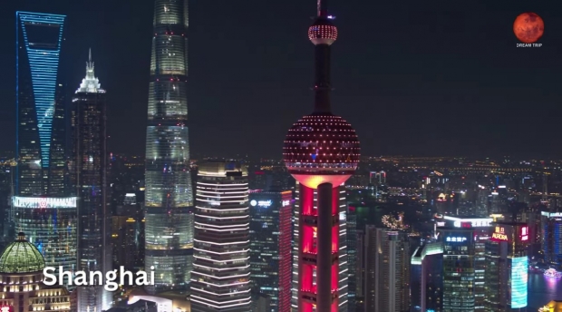중국 경제성장의 상징도시, 금융허브도시 상하이 / 사진 : 드림트립 비디오 캡처