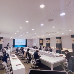 지난 3일 열린 ‘경계결정위원회’. 위원회는 이날 석정지구, 후평지구, 용강지구, 마산지구 지적재조사사업 경계설정에 대한 이의신청 건을 심의·의결했다