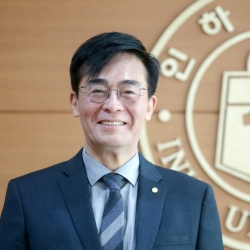 제9대 경인지역대학총장협의회 회장에 선출된 인하대학교 조명우 총장.