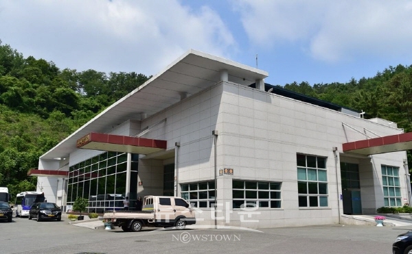 진주 안락공원 전경