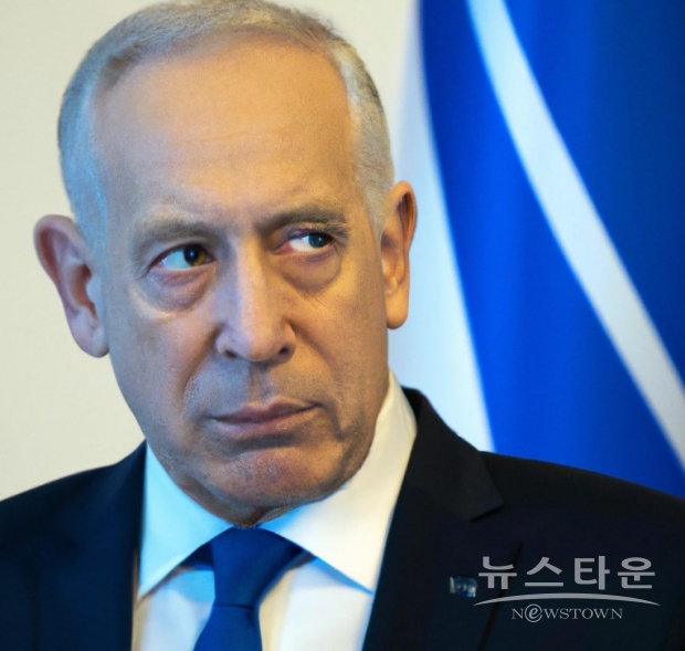 극단 및 근본주의자 베냐민 네타냐후 이스라엘 총리 일러스트 / 뉴스타운 -Newstown