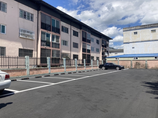 성건동 소재 개나리아파트 주차장포장공사 완료 현장