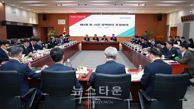 2023년도 제3회 도-시군 정책현안조정회의
