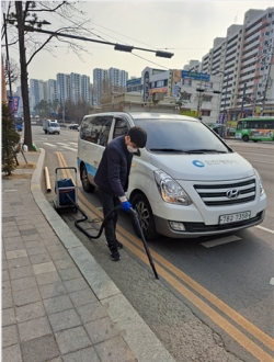 도로변 퇴적물 시료채취
