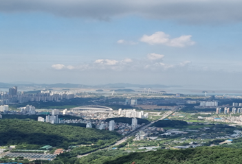 계양산 조망<br>