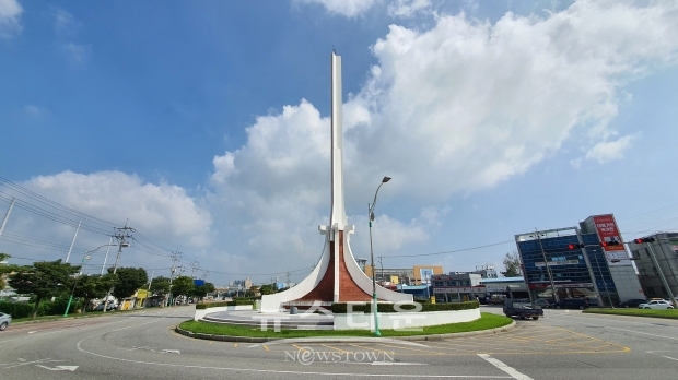 구미수출산업의탑 전경