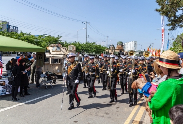 지난 2019년 포항 해병대 문화축제