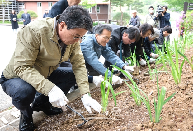 멸종위기 Ⅱ급 식물 심기 행사