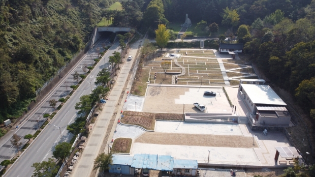 공주 우금티전적지 전경