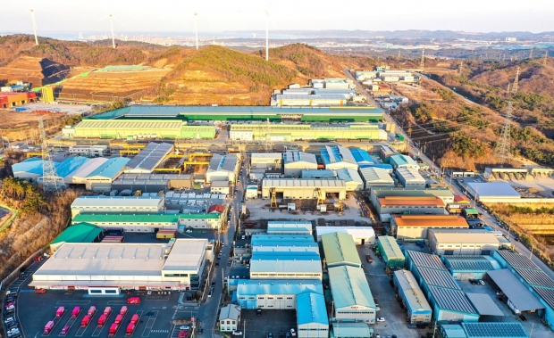 경주 강동일반산단 전경