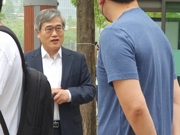 김진용 청장이 'M버스 이용 불편' 현장 확인에 났다.