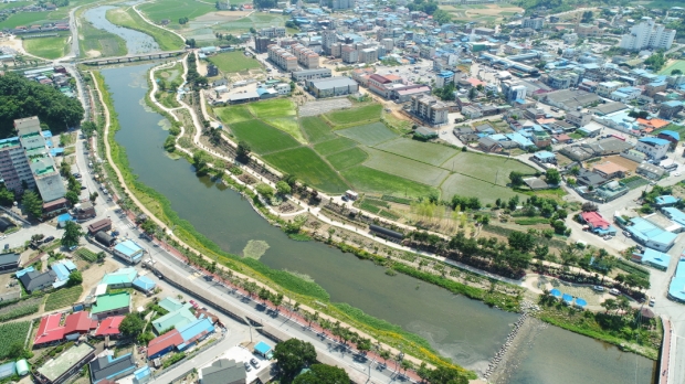 수국정원 전경