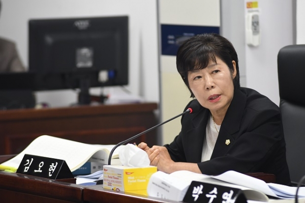 미추홀구의회 기획행정위원회 소속 김오현 의원 의정발의 사진