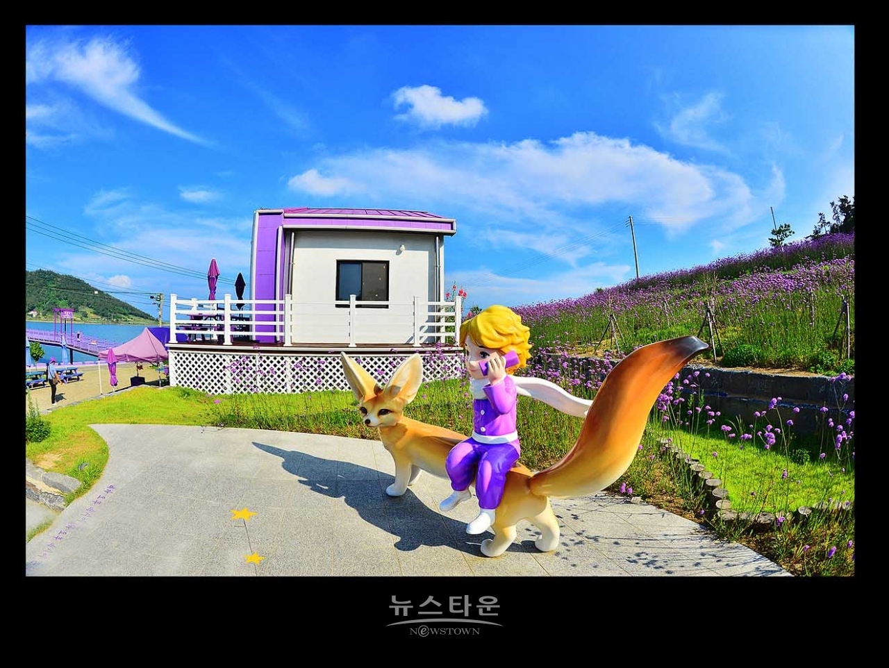 신안 반월도 퍼플섬