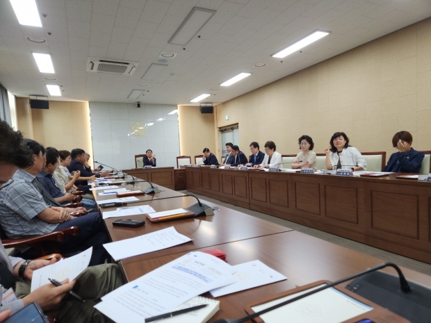 연수구의회 간담회 사진