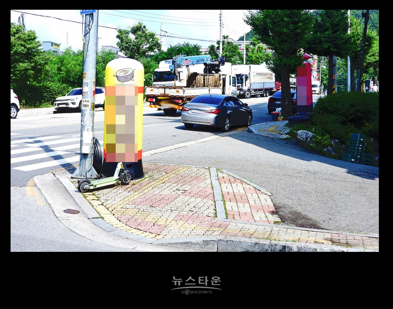 원주시 “에어 라이트” 광고물 단속의 허점과 문제점