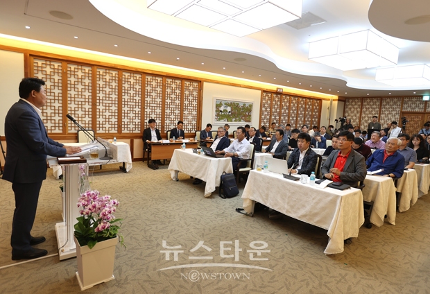오성환 당진시장 취임 1주년 기자회견