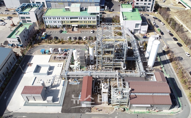 김해시 주촌면 소재 한국기계연구원 LNG·극저온기계기술 시험인증센터 전경