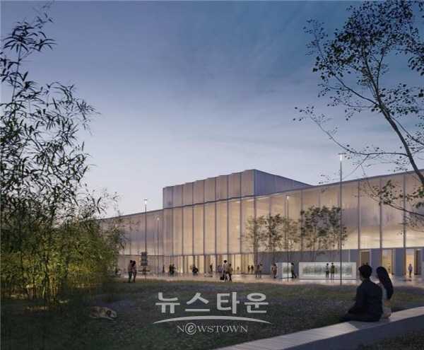 국립진주박물관 이전 건립 국제설계공모 당선작 조감도