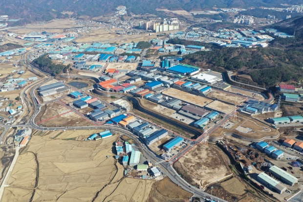 경주 외동일반산업단지 전경