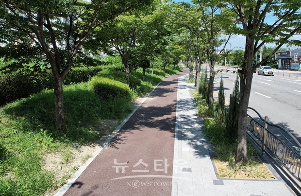 스마트 그린도시 사업 준공(물순환사업-LID저영향개발기법시설)