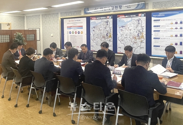 10월 마지막 주 간부회의