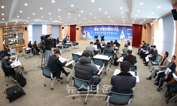김돈곤 청양군수 12월 정례브리핑