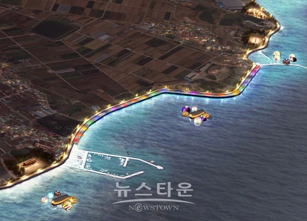 이순신 장군 승전지 순례길 조감도