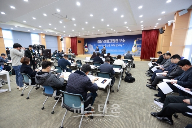김돈곤 청양군수 1월 정례브리핑