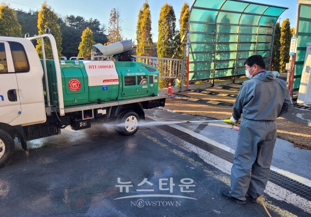 아프리카돼지열병 유입 방지 거점소독시설