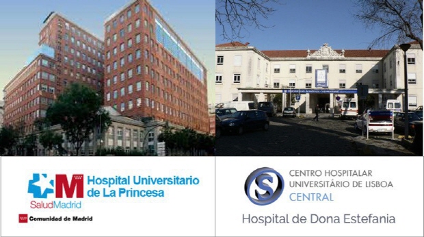 [좌] 스페인 라 프린세사 대학병원, [우] 포르투갈 도나 에스테파니아 공립 중앙 병원