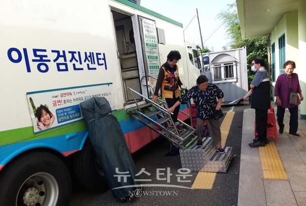 당진시보건소 이동검진