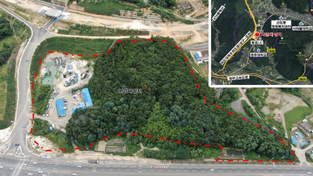 사업 위치도