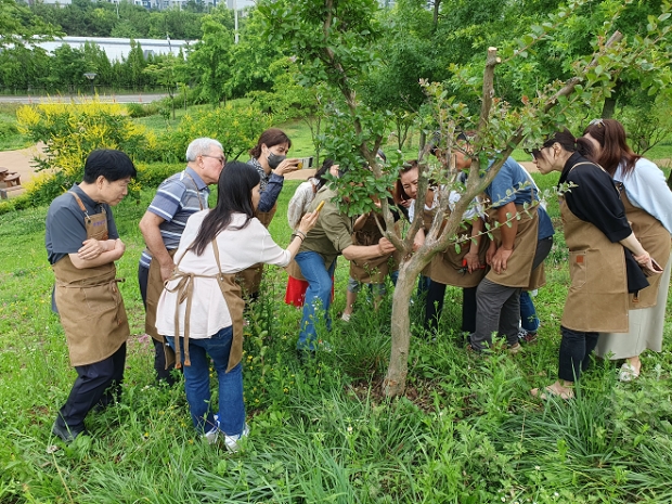 시민정원사 교육 사진