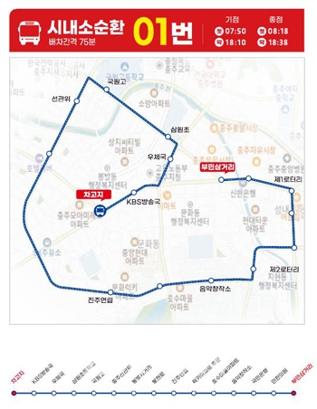 시내버스 소순환노선 01번