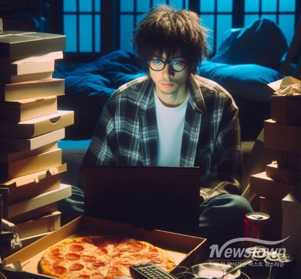 사회와 완전 고립된 이른바 '히키코모리' 운둔형 청소년 / 이미지=인공지능(AI) 빙 이미지 크리에이터 