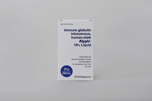 알리글로 제품 패키지 (IGIV 10%,200ml)