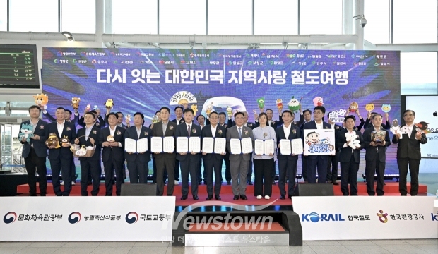 인구감소지역 철도 및 관광 활성화를 위한 업무협약식