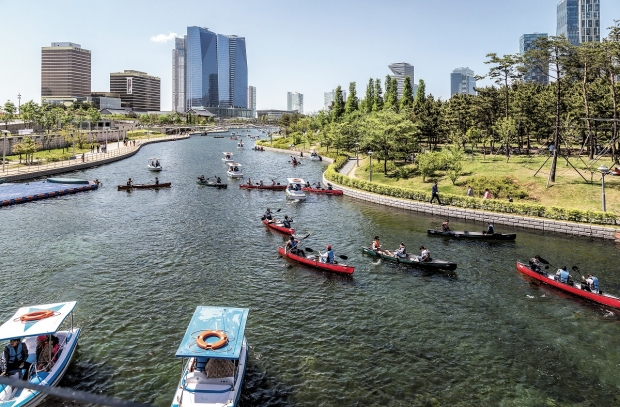 송도센트럴파크(수상 택시)