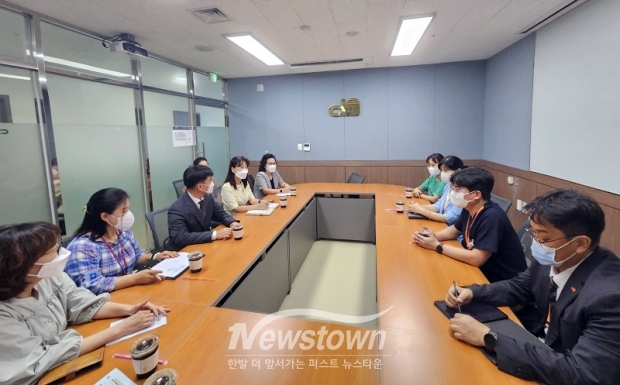 응급실 운영 의료기관 방문(아산충무병원)